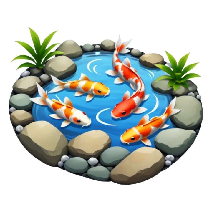 Koi Pond sticker