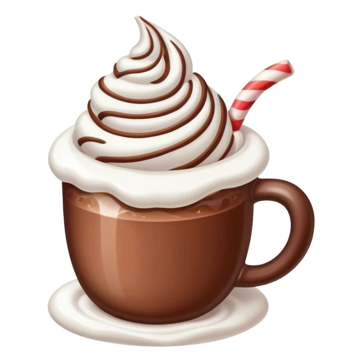 Mug of hot cocoa sticker