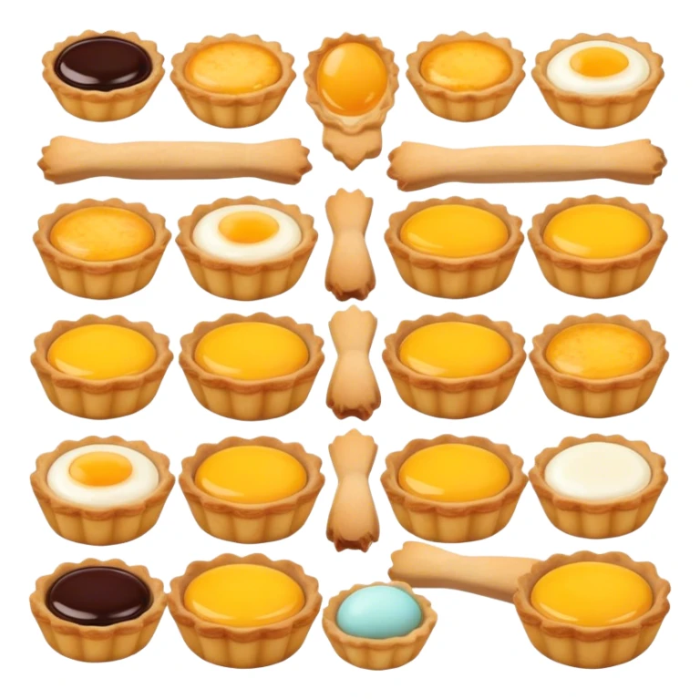 Egg tarts sticker