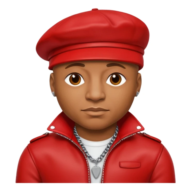 LL Cool J, red outfit sticker
