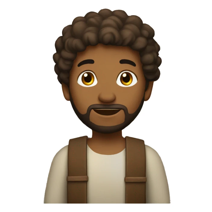 Joshua bible character sticker