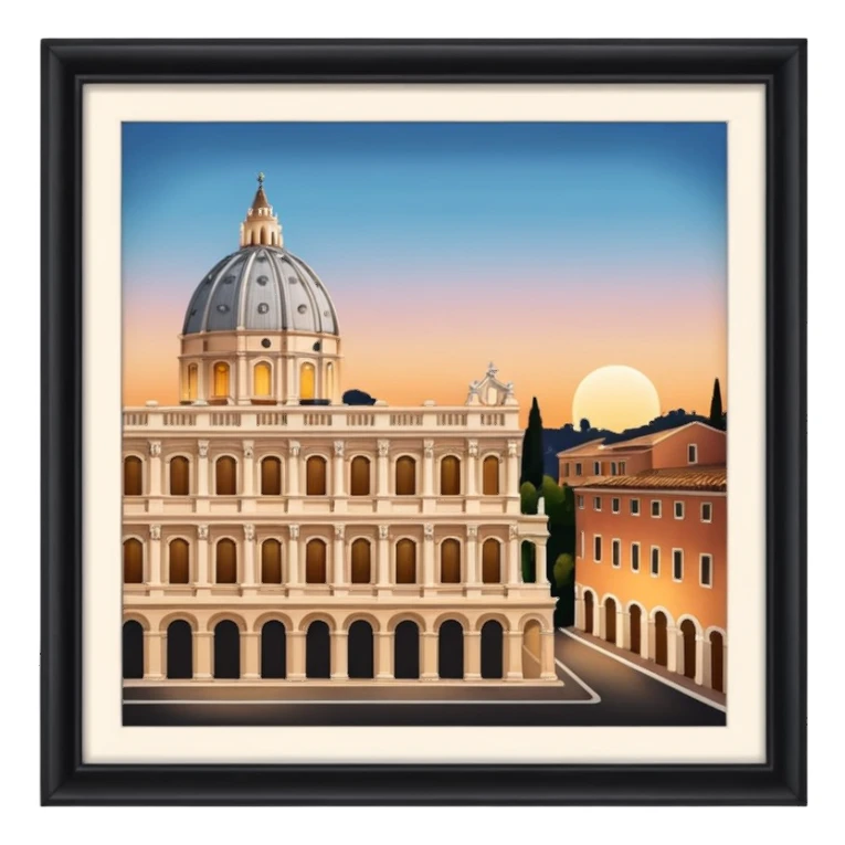 Airbnb in Rome sticker