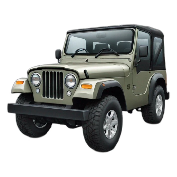 Mahindra thar sticker