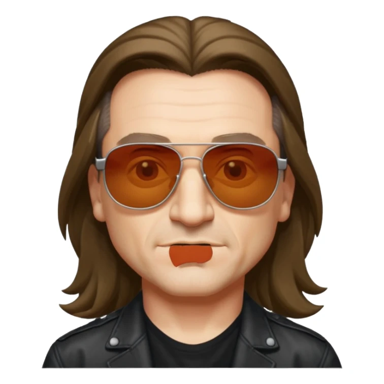 The Edge of U2 sticker