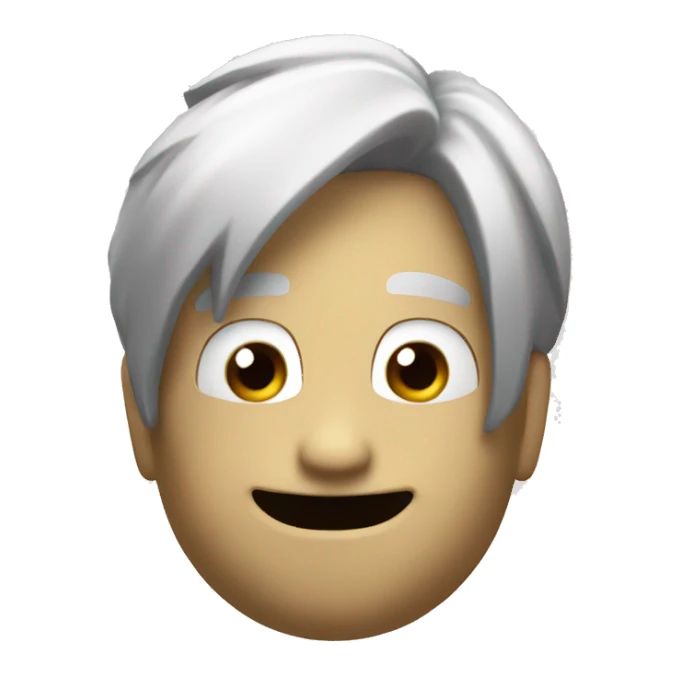 Roblox chill face on an emoji sticker