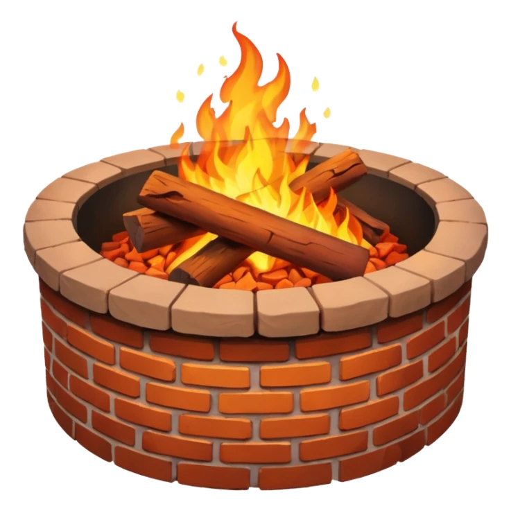 Fire Pit, different sticker