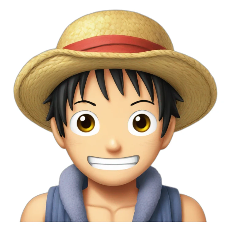 one piece luffy sticker