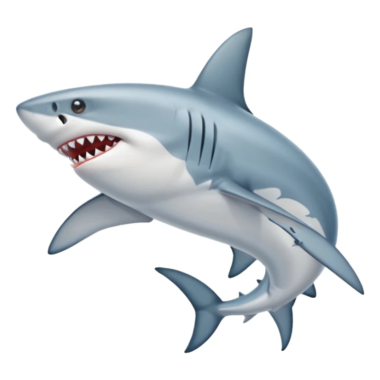 Tiburon con sapatos sticker