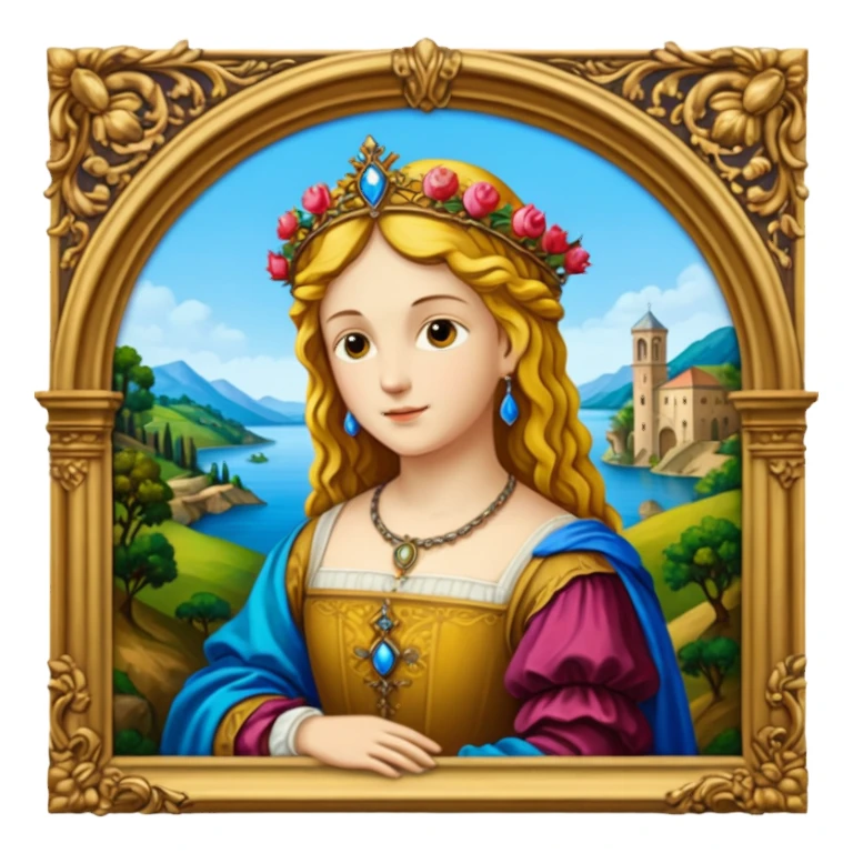 Renaissance painting
 sticker