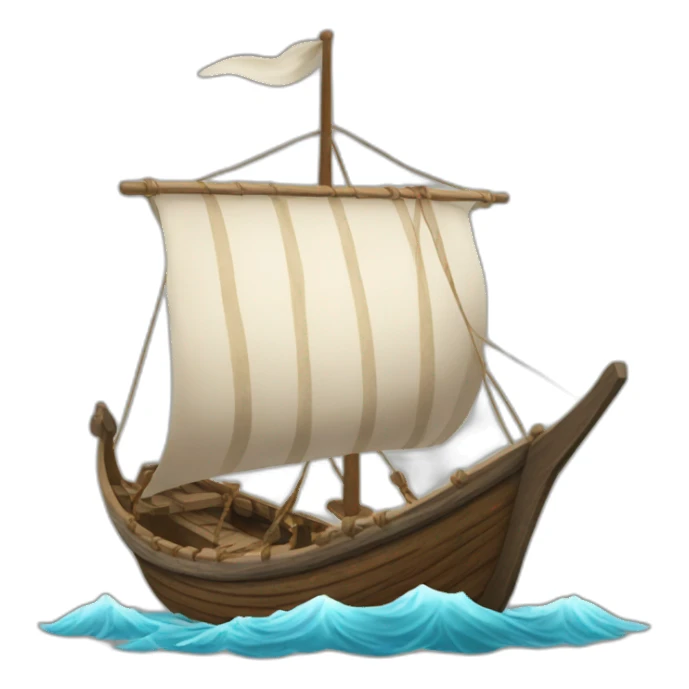bateau viking sticker
