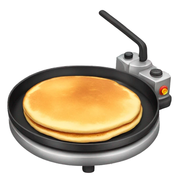 Pancake burner sticker