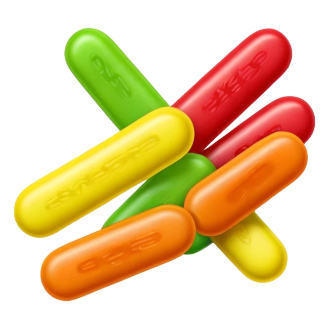 Mike and Ike's candy. sticker