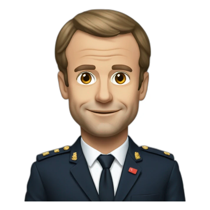 Emmanuel Macron énervé sticker
