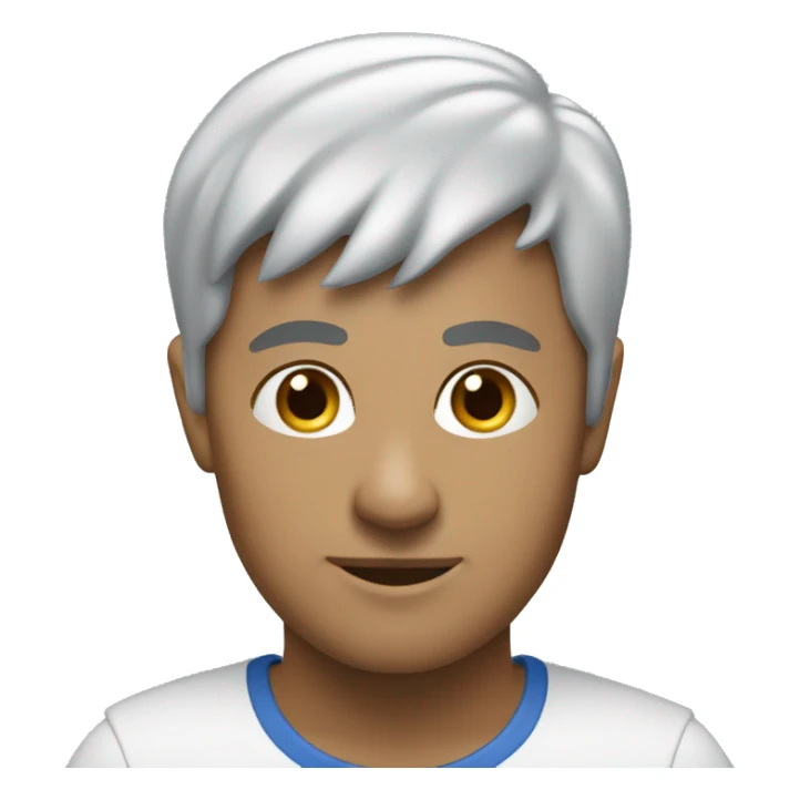 Ronde punaise bleu sticker