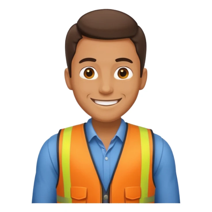 man in Vests sticker