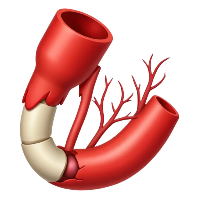 Carotid artery sticker