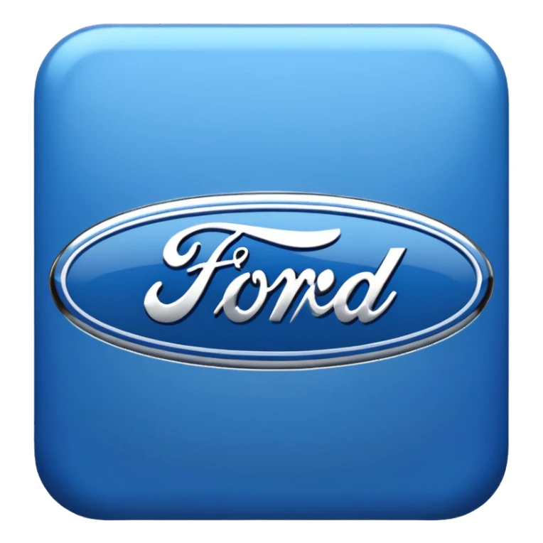ford logo sticker