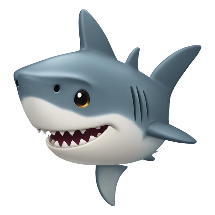 shark bite  sticker