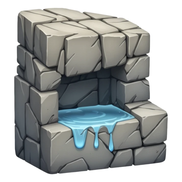 create building stone  sticker