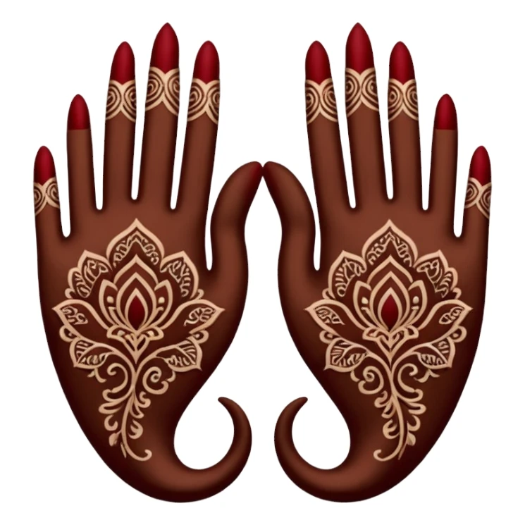 henna  sticker