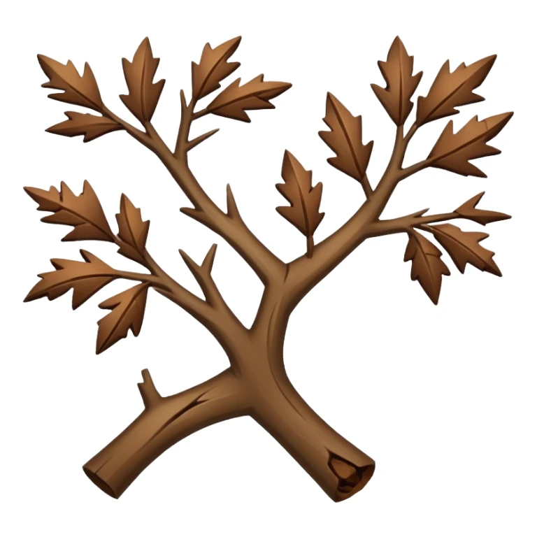 broken branch sticker