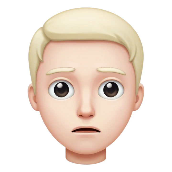 blud is confused sticker