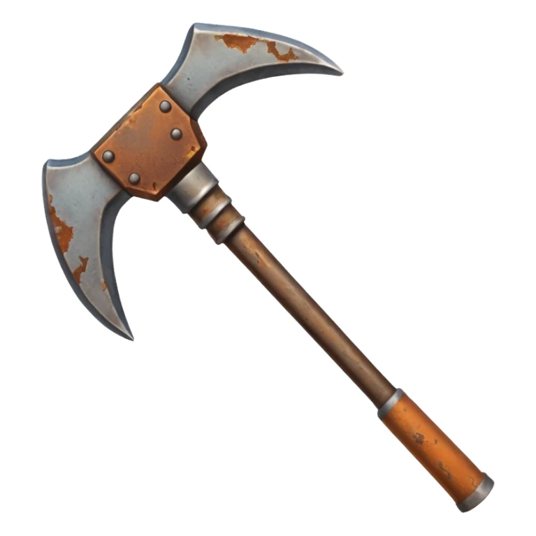 ore mining pickaxe sticker