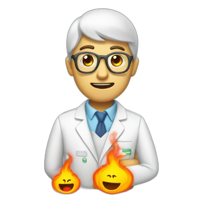Farmacia ardiendo sticker