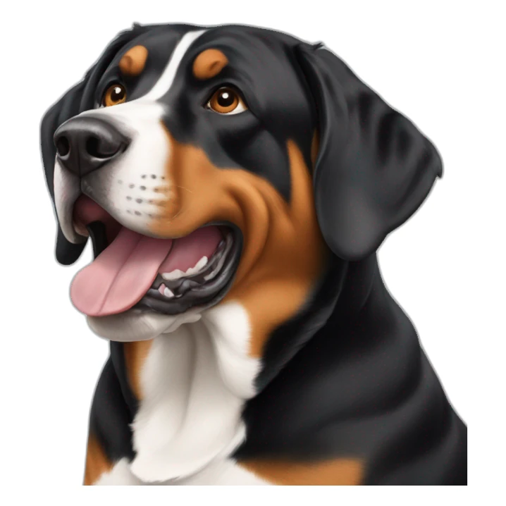 Greater Swiss mountain dog sticker
