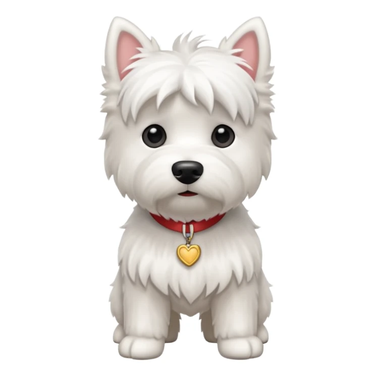 a Westie Dog sticker