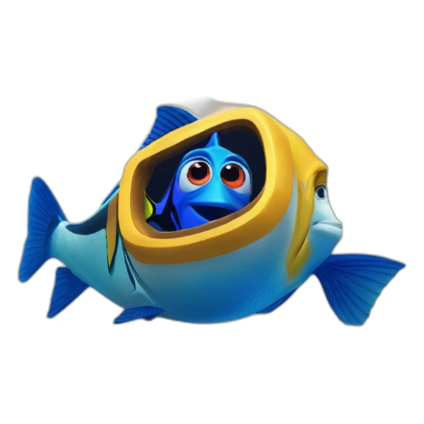 finding dory with fortnite sticker