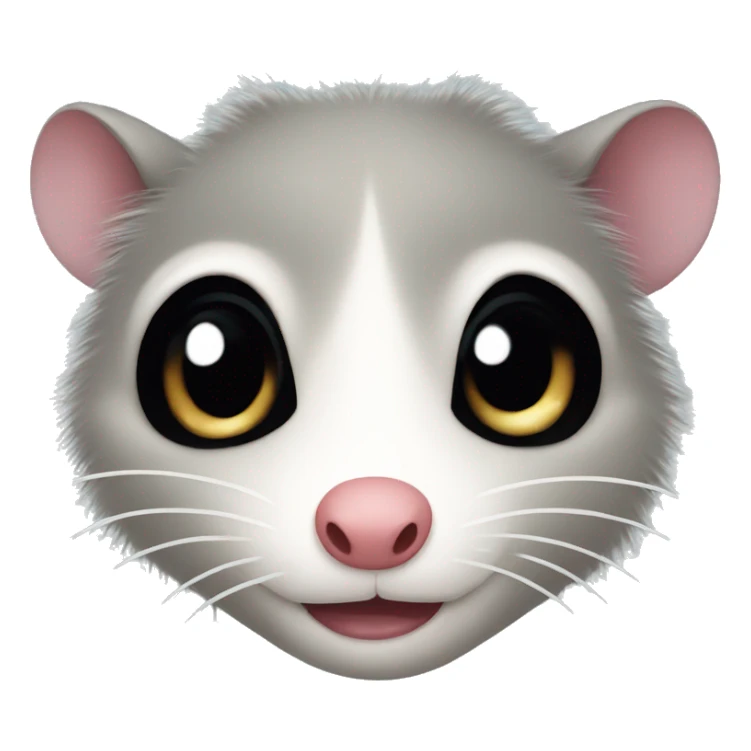 opossum Face with Tears sticker