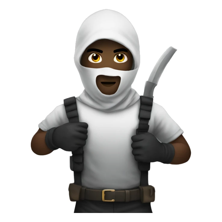Robber emoji  sticker