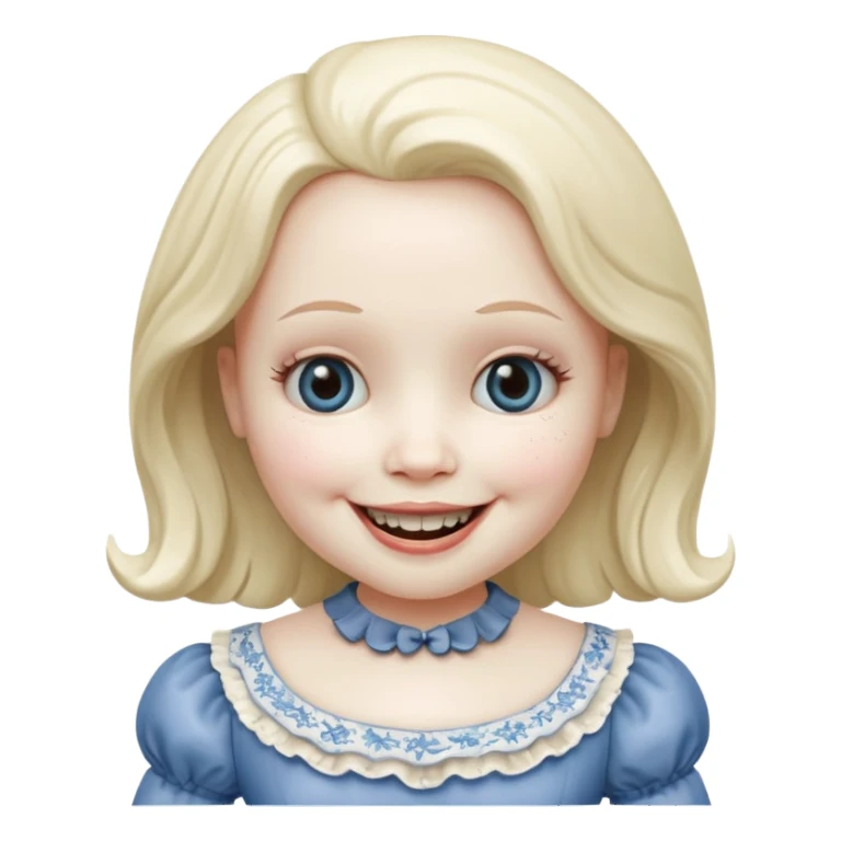 
Talking doll – Creepy smile











 sticker