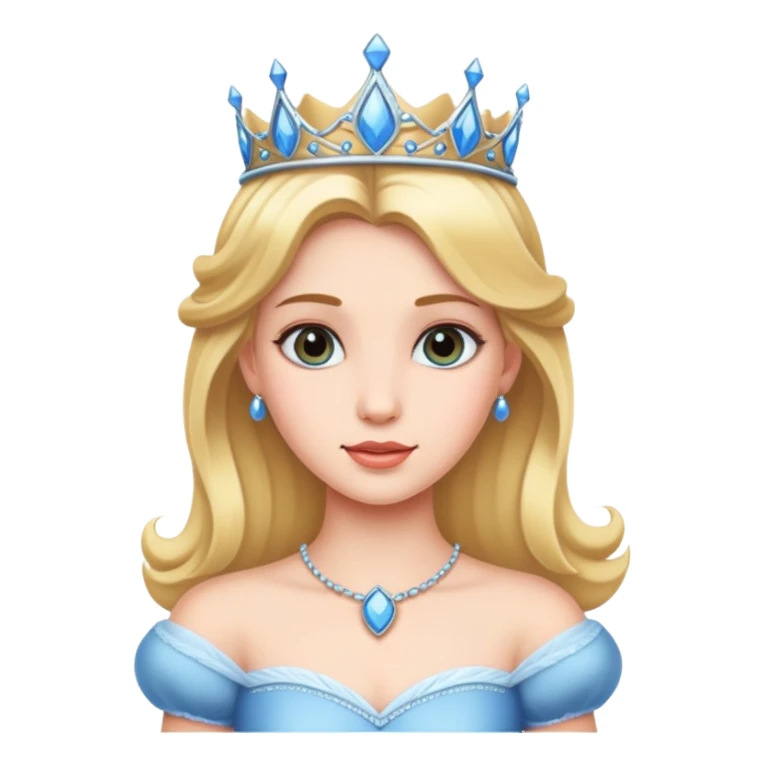 Princess girl sticker