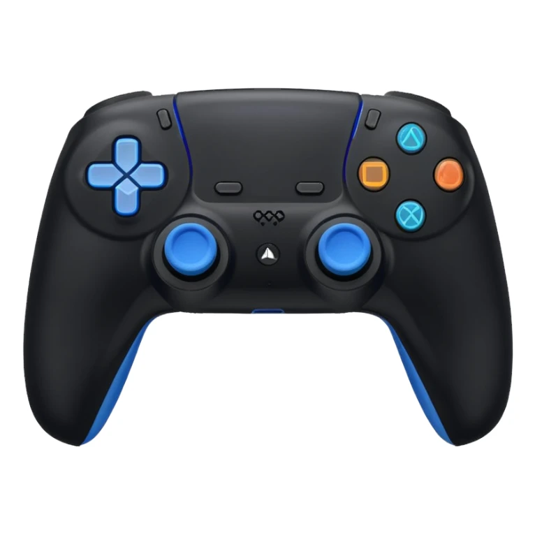 une manette ps5 avec les initiales FDWS sticker