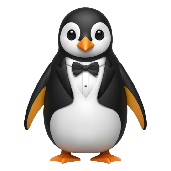 linux penguen sticker