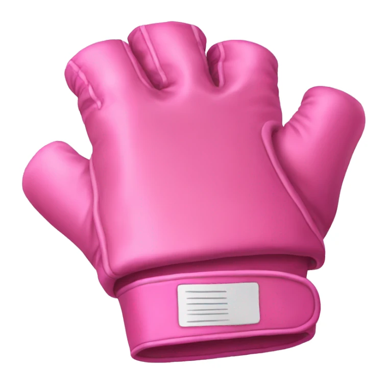 pink box gloves sticker