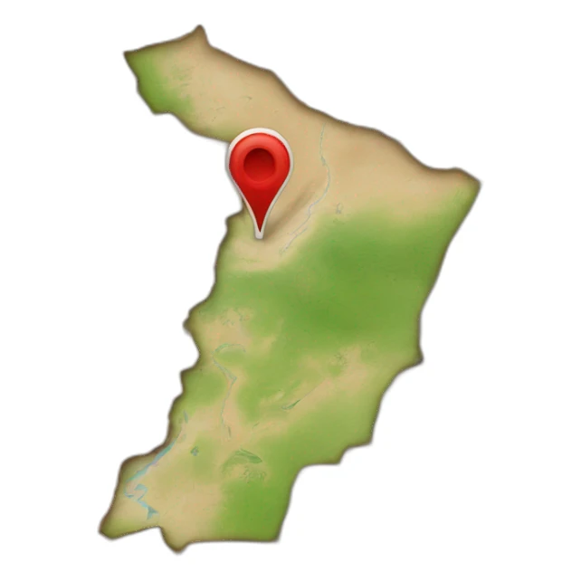 Tunisian maps sticker