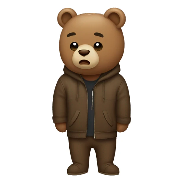 Kanye west bear sticker