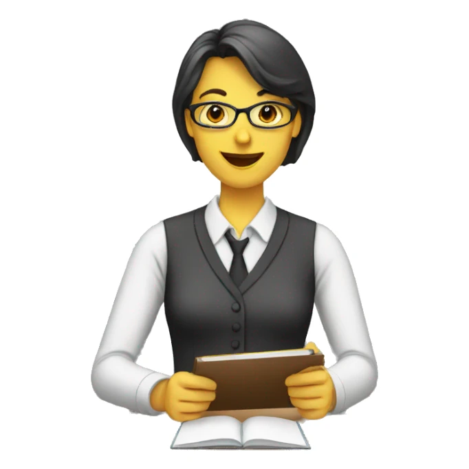 teacher teaching sticker