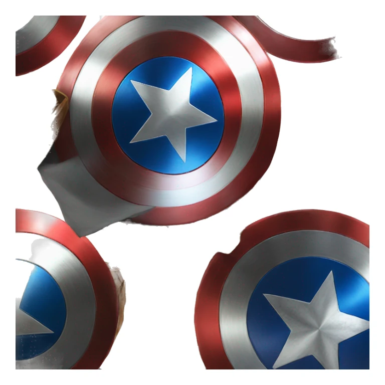 Captain America shield  sticker