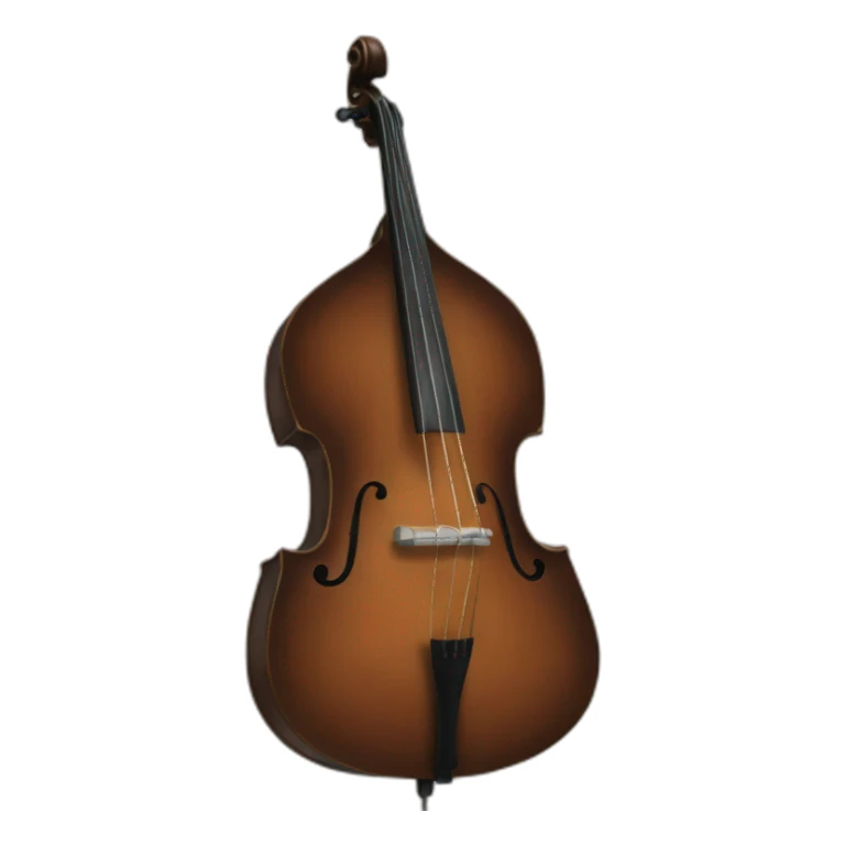 double bass sticker