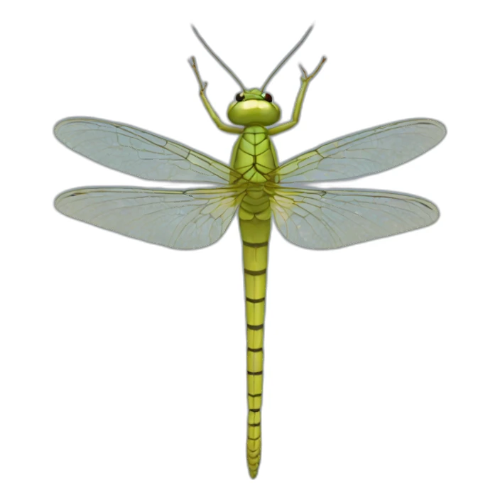 mayfly aquatic nymph sticker