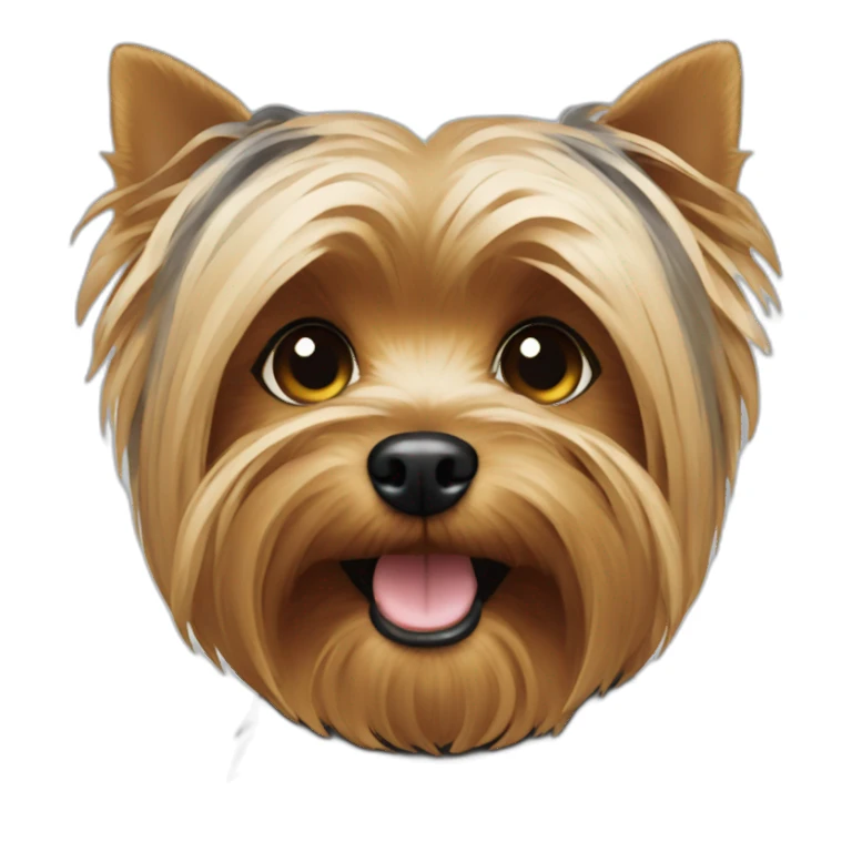 Perro yorkshire terrier sticker