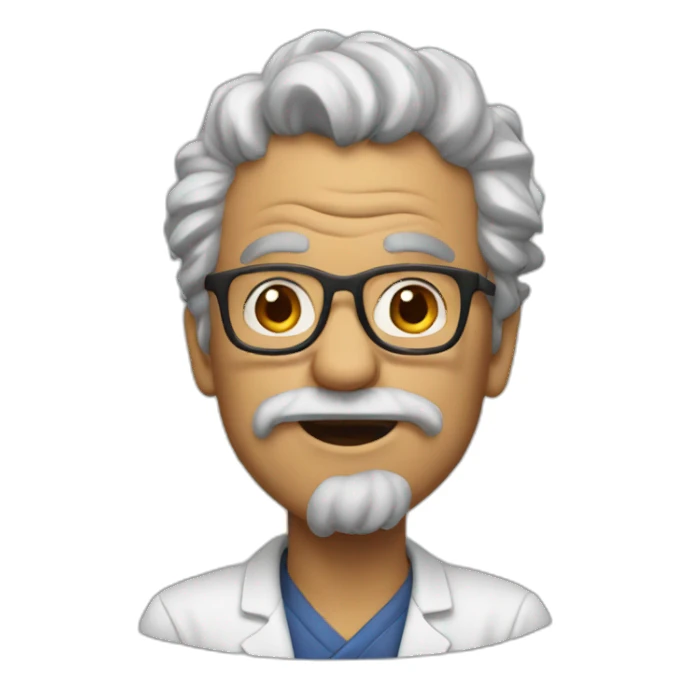 Mad professor sticker