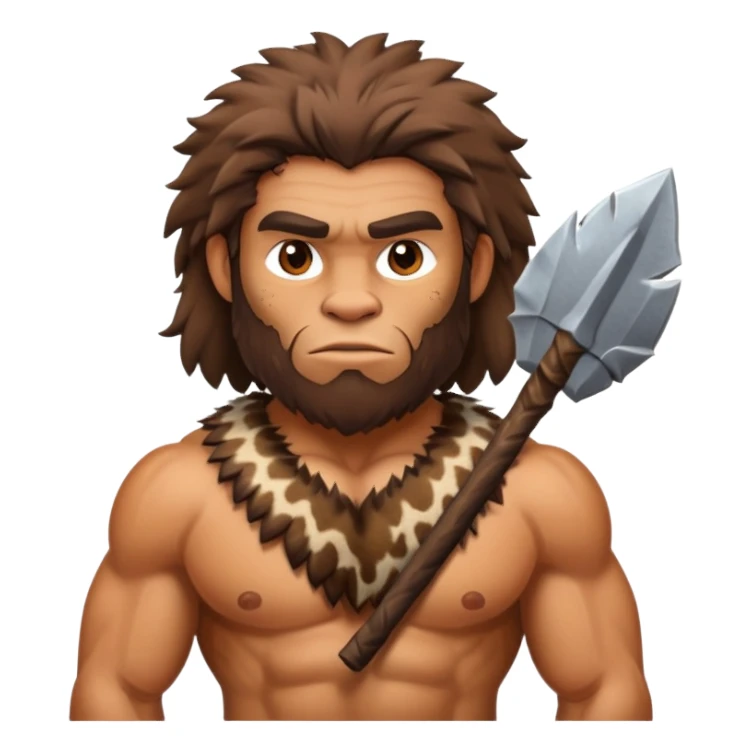 caveman sticker