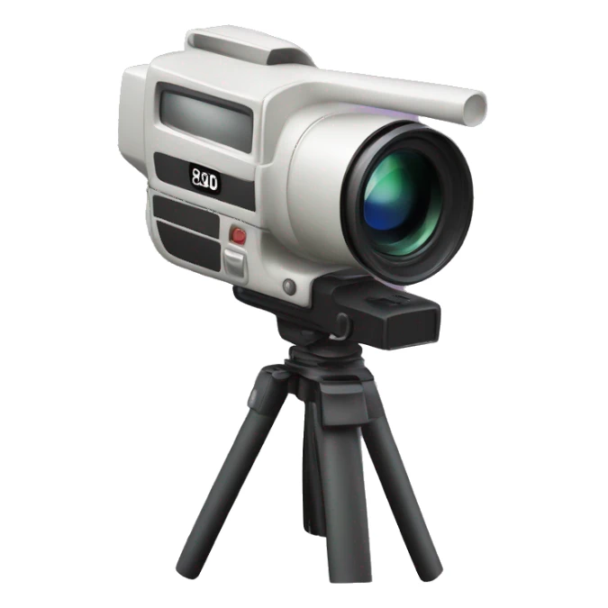 1990's camcorder sticker