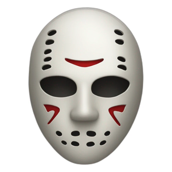 masque jason de vendredi 13 sticker