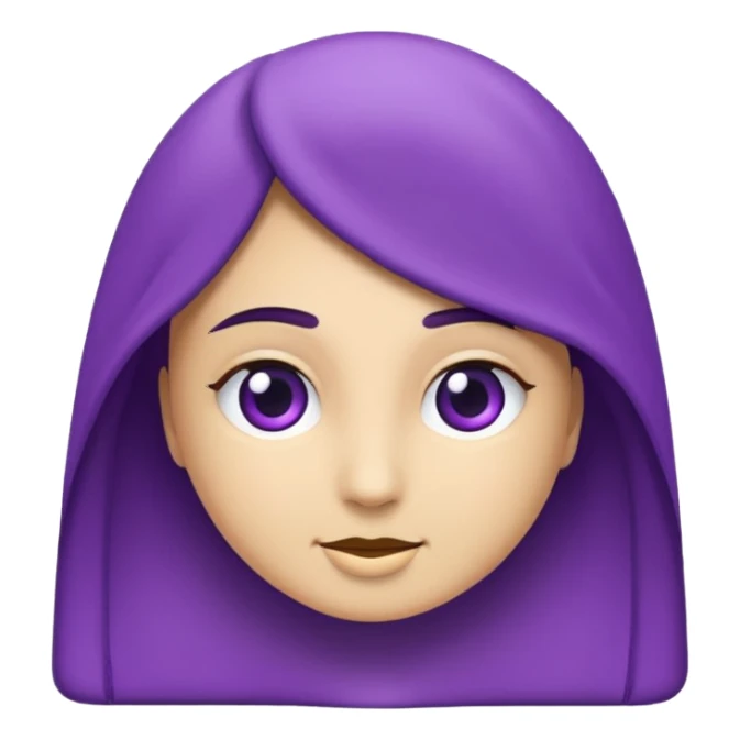 Noor purple sticker